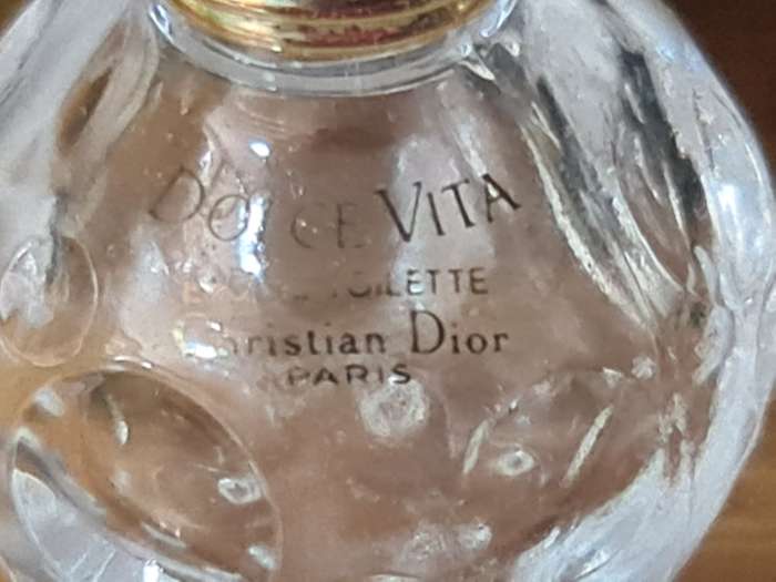 Christian Dior Dolce Vita scent bottle Circa 1990