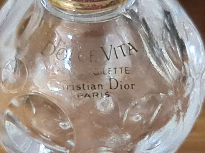 Christian Dior Dolce Vita scent bottle Circa 1990