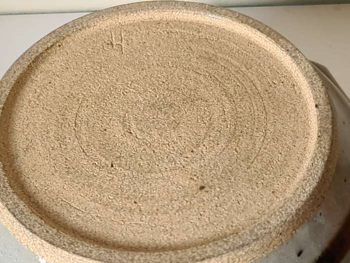 20th Century Pottery bowl with lid