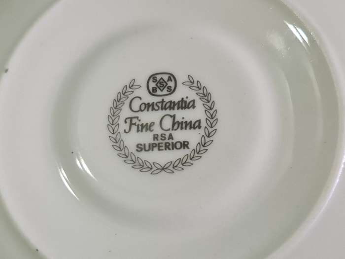 Constantia Fine China RSA Superior. Duo