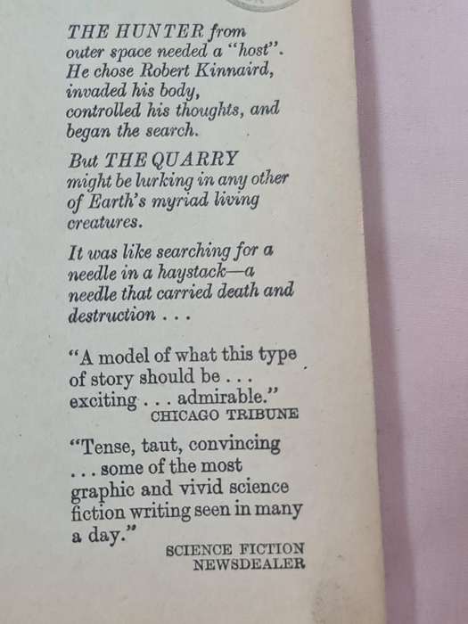 Needle, by Hal Clement. Dd 1963Book
