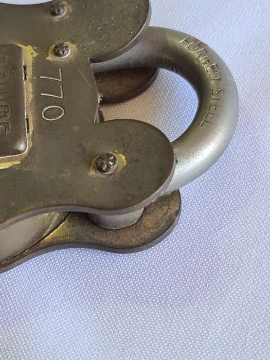 Squire Brass lock -No Key