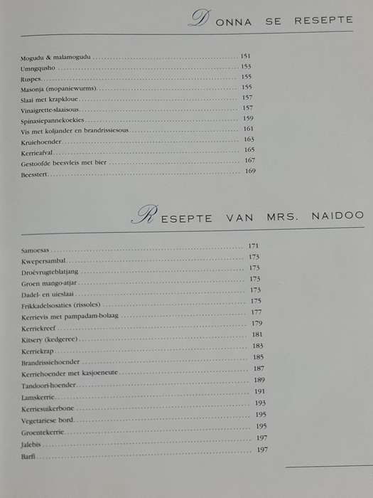 Book: Egoli Recipe Book