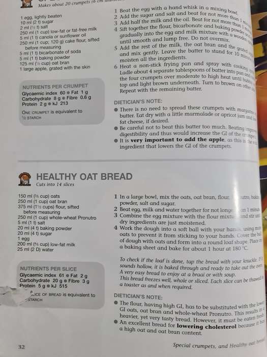 Book: Eating for Sustained Energy recipe book