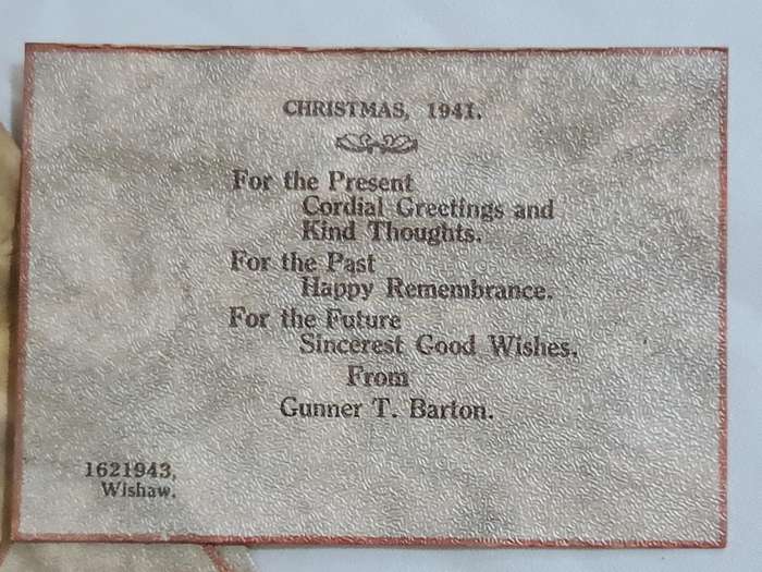 Vintage Good Luck envelope with card