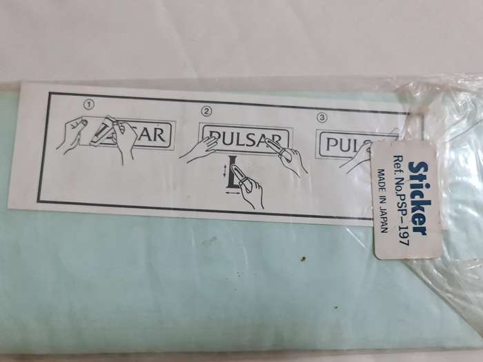 Vintage "Pulsar" Shop sticker