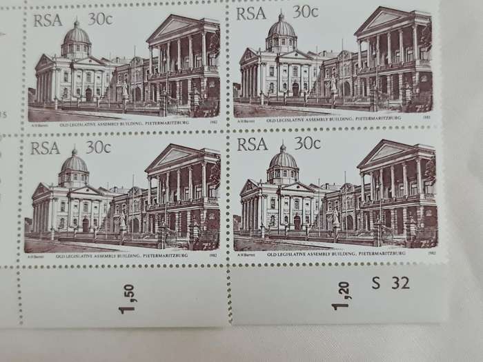 Pietermaritzburg RSA 1982 30 cents stamp