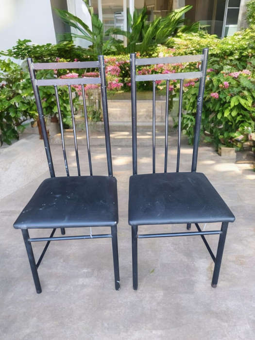 Two Black Dining Room chairs