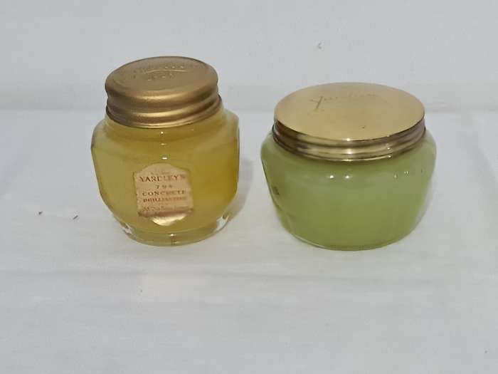 Yardley Lavender Brilliantine Jars with original box