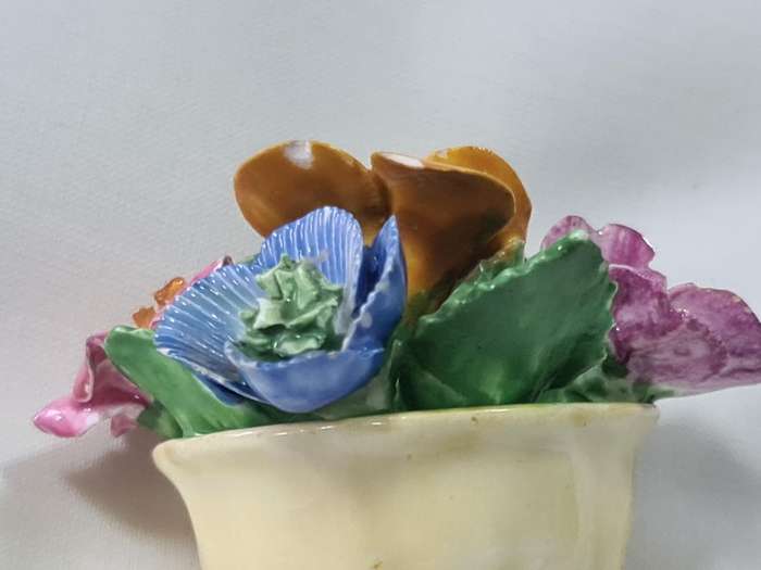 Three Coalport flower bouquet