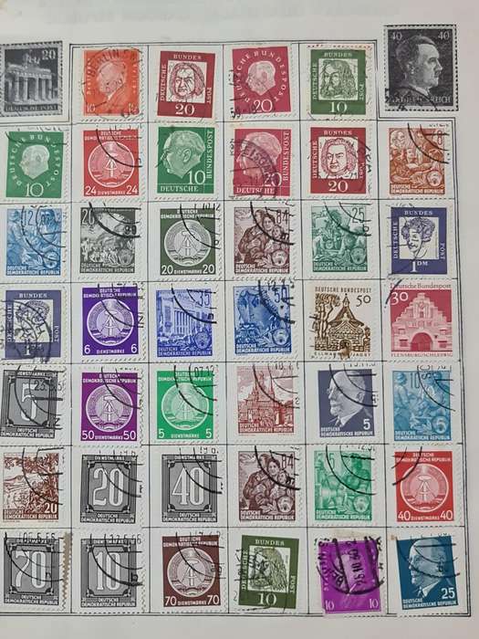 Two vintage Stamp books