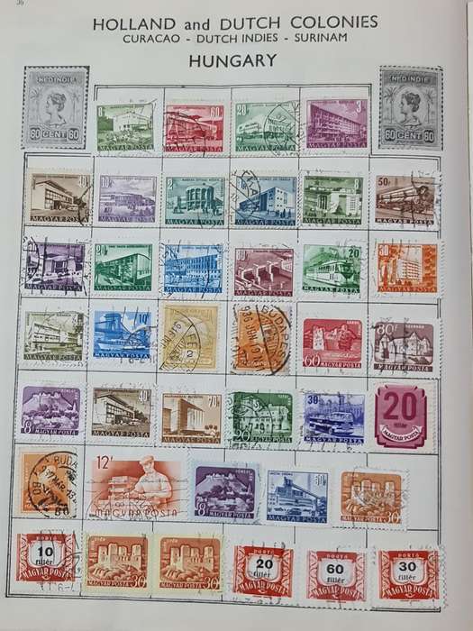 Two vintage Stamp books