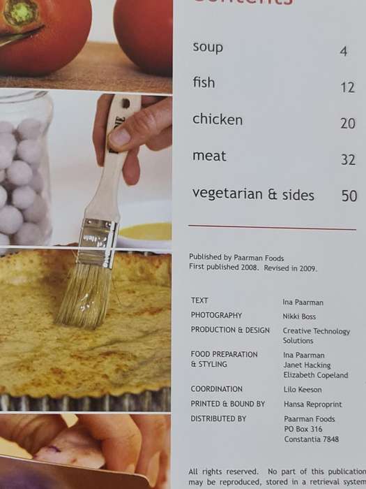 Book: Ina Paarlman: Supper's is ready