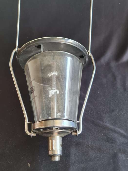 Cadac Glass, Enamel & stainless steel lamp