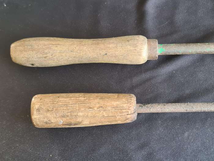 Two Antique Soldering Irons