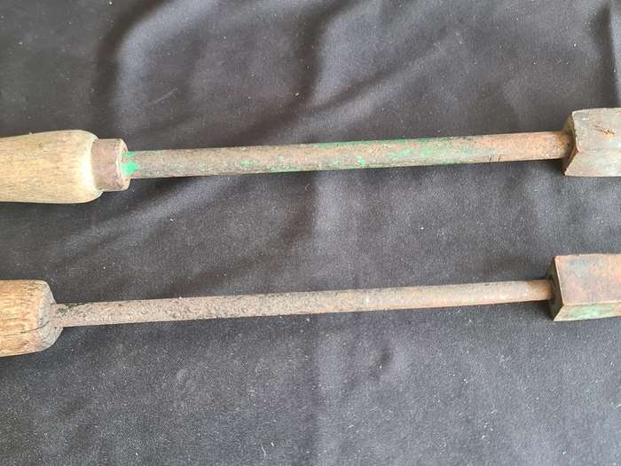 Two Antique Soldering Irons