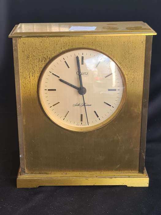 Seth Thomas Brass quart clock