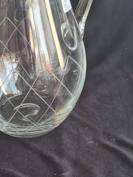 Vintage Crystal Limonade Jug