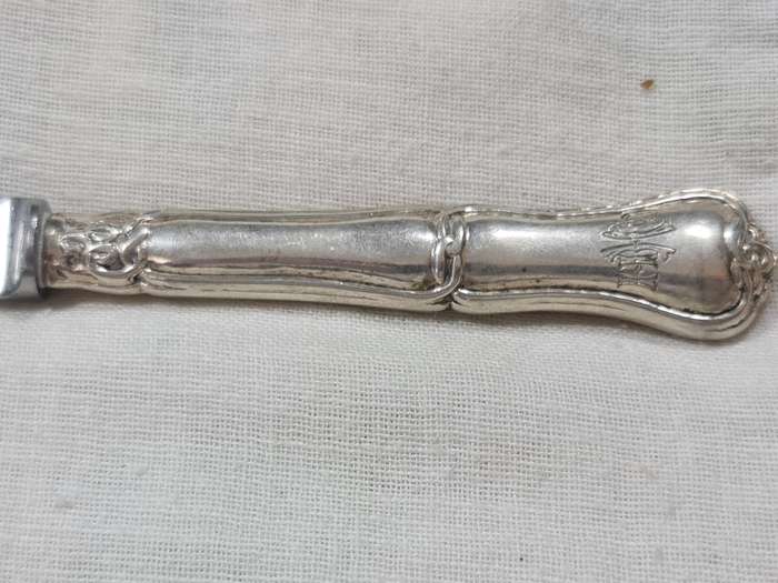 J.A. Henkles (WMF) knifes. Handles monogramed