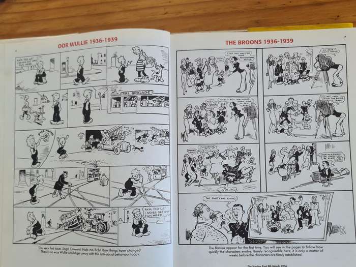 Book: The Broons and Oor Wullie, 60 years in the Sunday Times. 1936-1996.