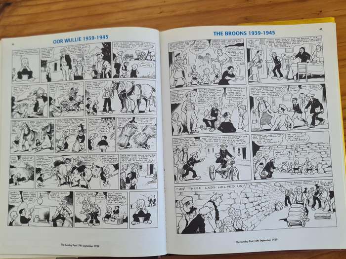 Book: The Broons and Oor Wullie, 60 years in the Sunday Times. 1936-1996.