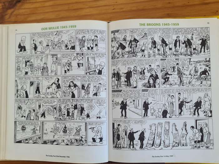 Book: The Broons and Oor Wullie, 60 years in the Sunday Times. 1936-1996.