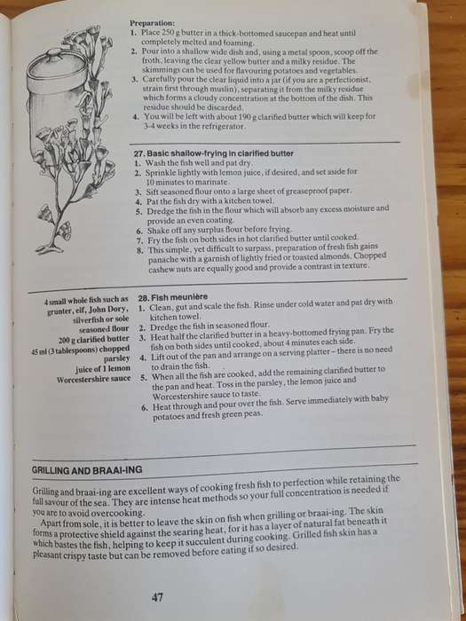 Book: The Complete South African Fish & Seafood Cookbook.