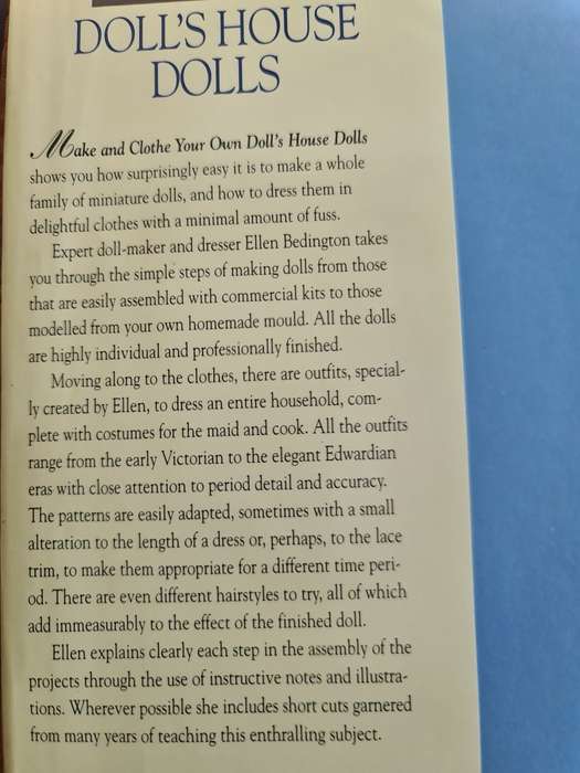 Book:Make and Clothe your own Dolls House Dolls.