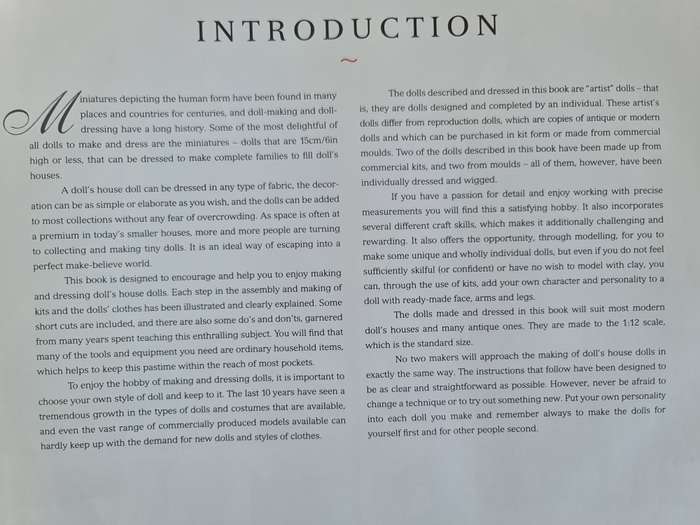 Book:Make and Clothe your own Dolls House Dolls.