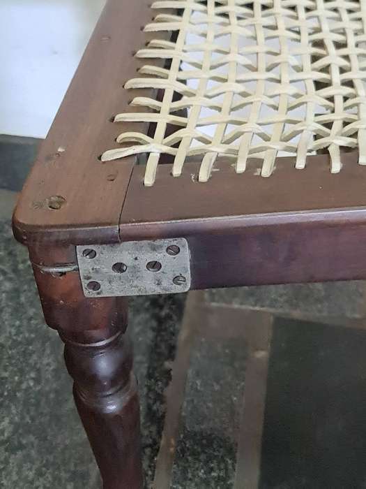 Stinkwood riempes chair