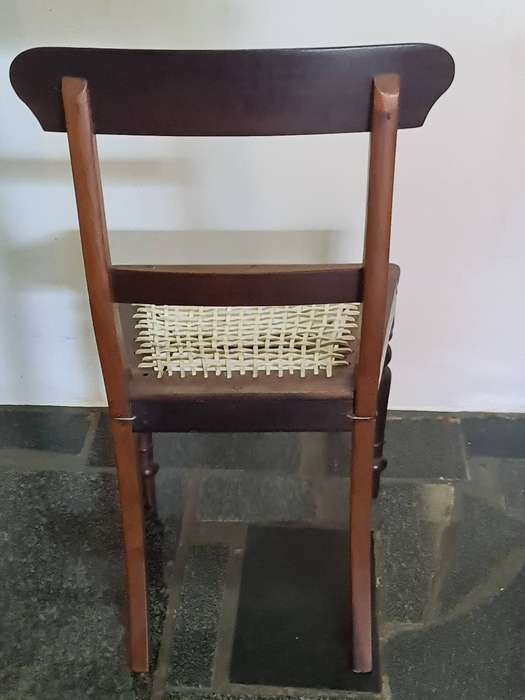 Stinkwood riempes chair