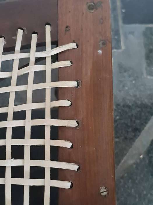 Stinkwood riempes chair