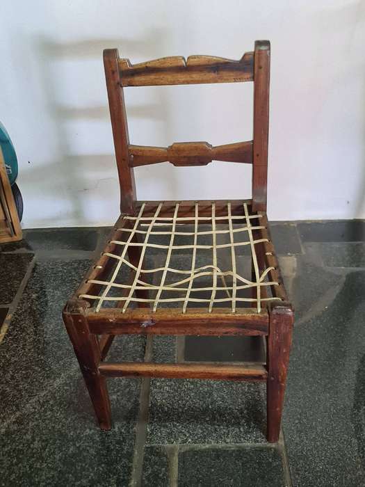 Cape Stinkwood riempies child's chair