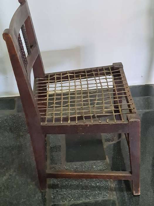 19th Century cape riempie feeding chair
