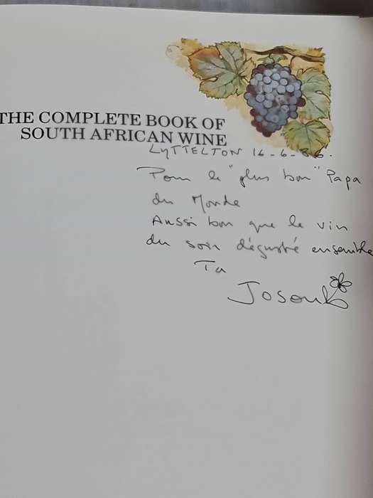 Book: The Complete book of South African Wine