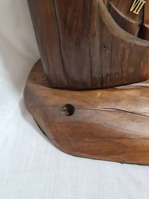 Vintage sleeperwood Quartz clock