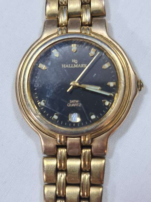 Mens Vintage Hallmark with date at 6  Watches