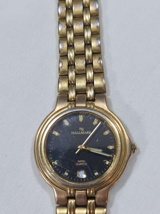 Mens Vintage Hallmark with date at 6  Watches