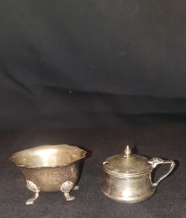 EPNS Mustard pots