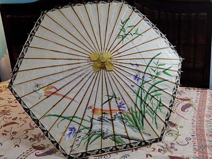 Oriental vintage umbrella