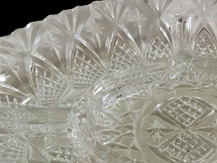 Retro 5 divider snack dish