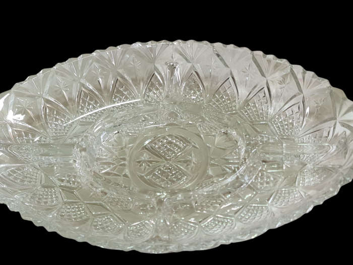 Retro 5 divider snack dish
