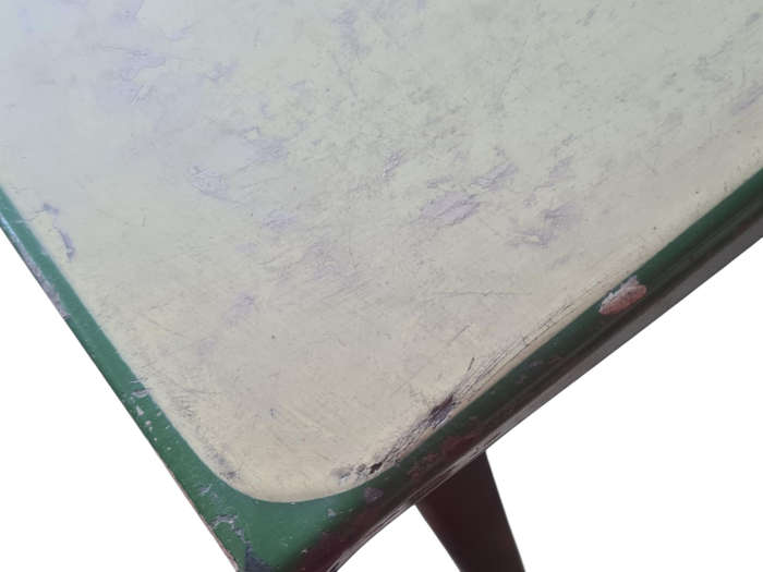 Kango Ware table with enamel top