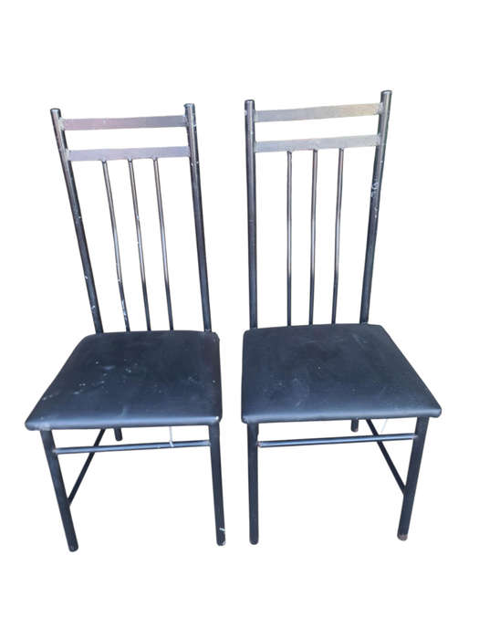 Two Black Dining Room chairs