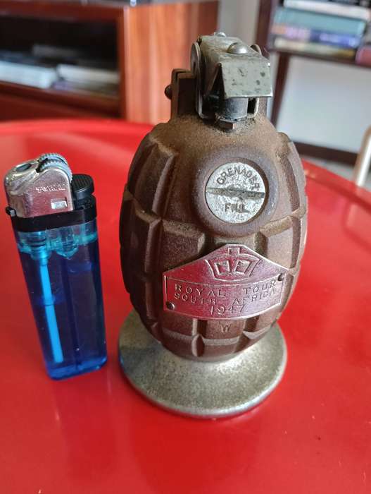 MILLS BOMB, HAND GRENADE LIGHTER.