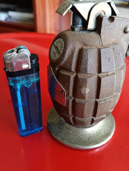 MILLS BOMB, HAND GRENADE LIGHTER.