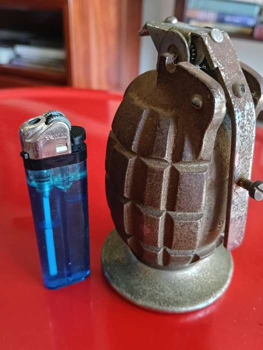 MILLS BOMB, HAND GRENADE LIGHTER.