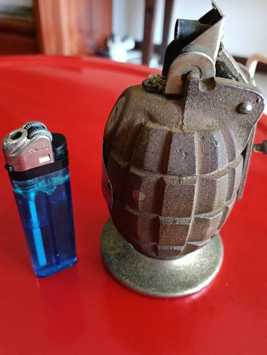 MILLS BOMB, HAND GRENADE LIGHTER.