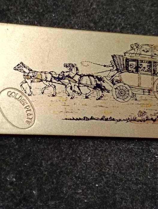 THREE MINIATURES ART WORKS ON GOLD PLATED
