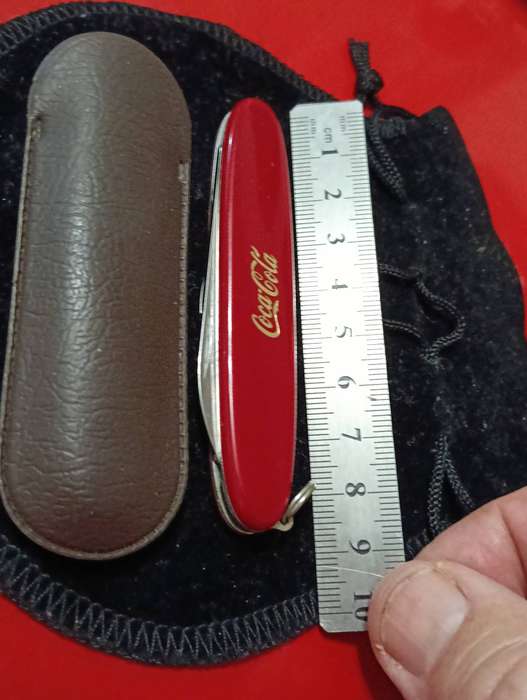 VICTORINOX COCA- COLA BRANDED KNIFE.